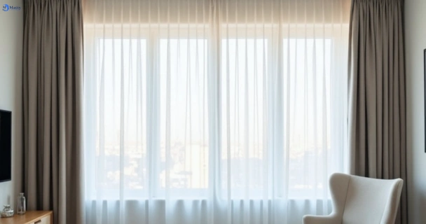Restored vibrant drapes in parkville-vic QLD after Matty Curtain Cleaning